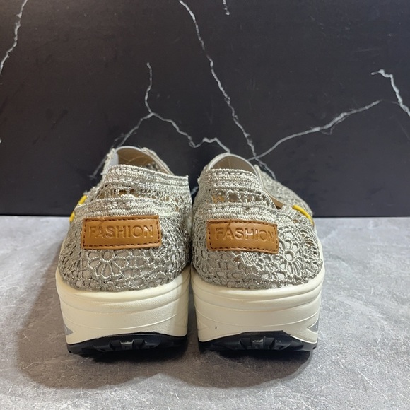 Fashion Slip On Grey Size 7m - Picture 4 of 9